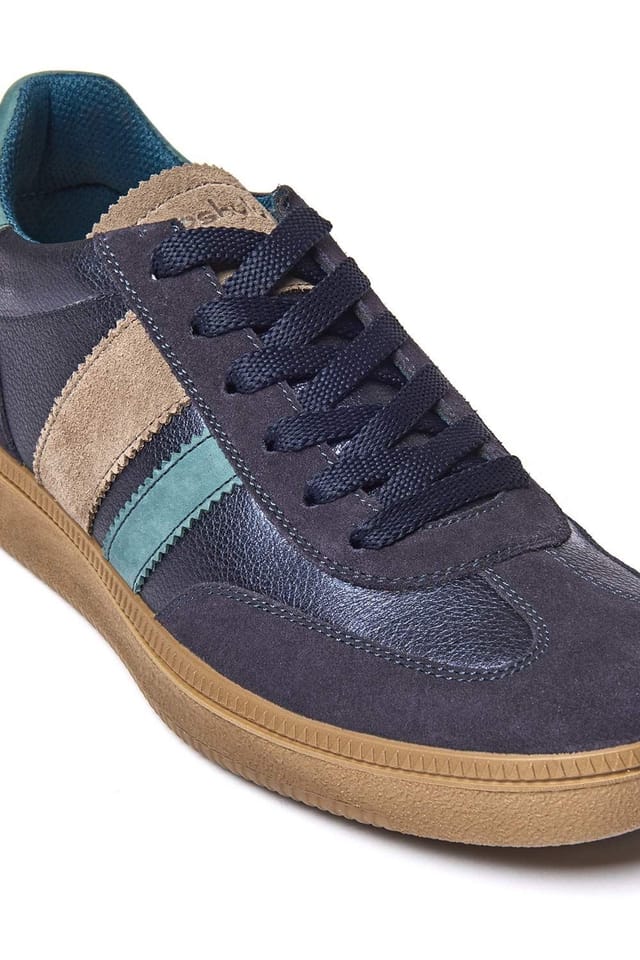 Moshulu Moshulu Women's 'Jess' Colourful trainers in Dark Indigo - 3