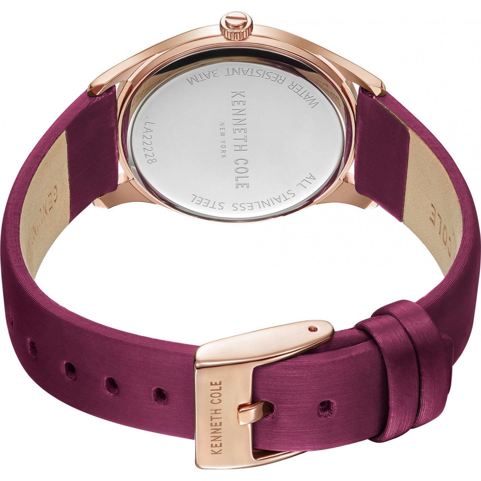 Kenneth Cole Kenneth Cole Women's KCWLA2222804 Classic 34mm Quartz Watch in Purple - 2