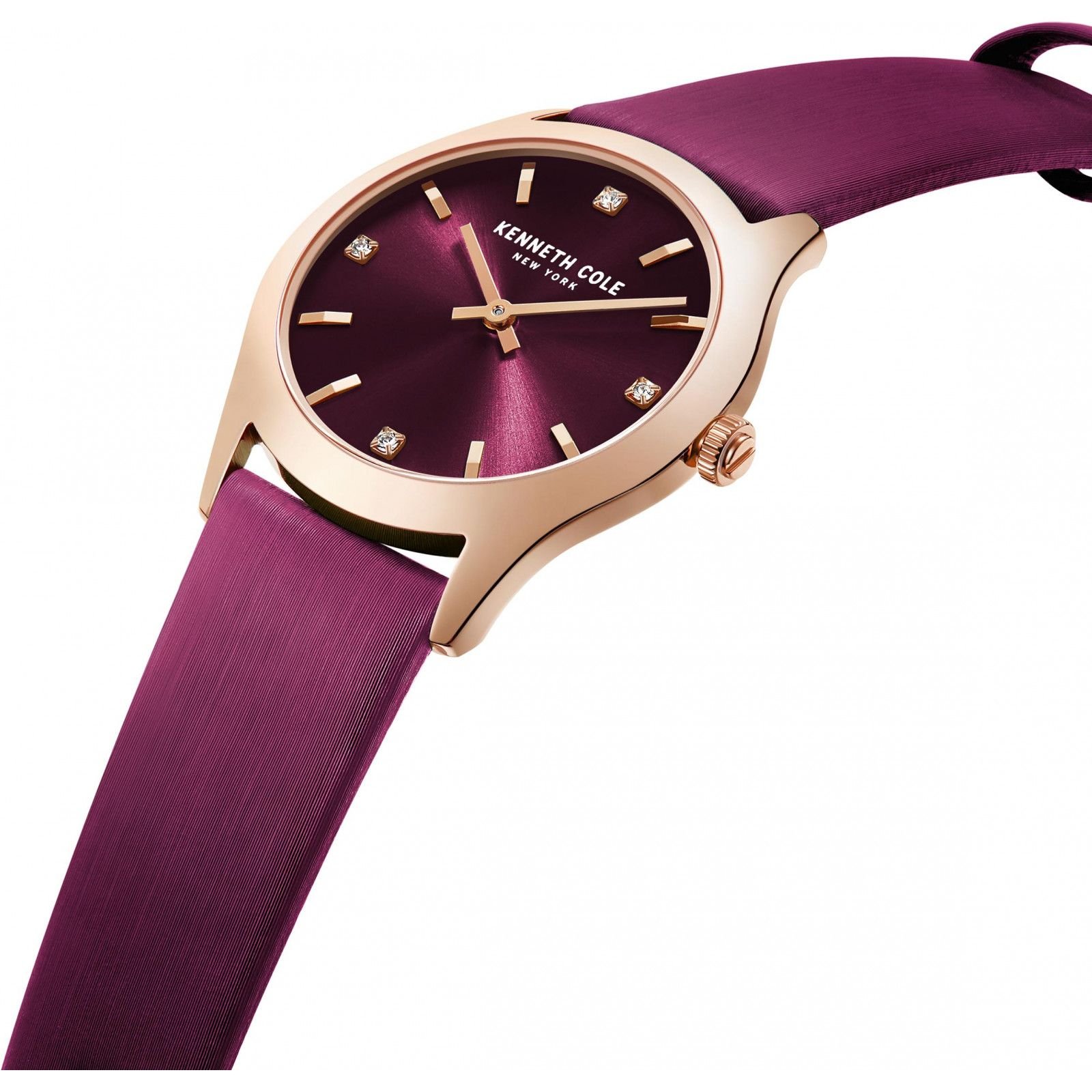 Kenneth Cole Kenneth Cole Women's KCWLA2222804 Classic 34mm Quartz Watch in Purple - 3