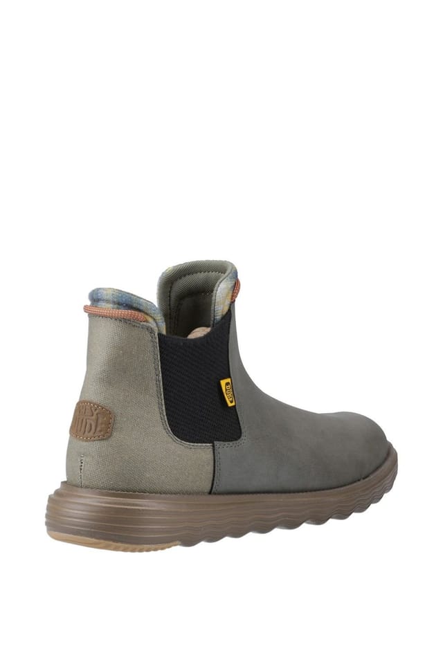 HEY DUDE Hey Dude Men's Branson Classic Boots in Olive - 2