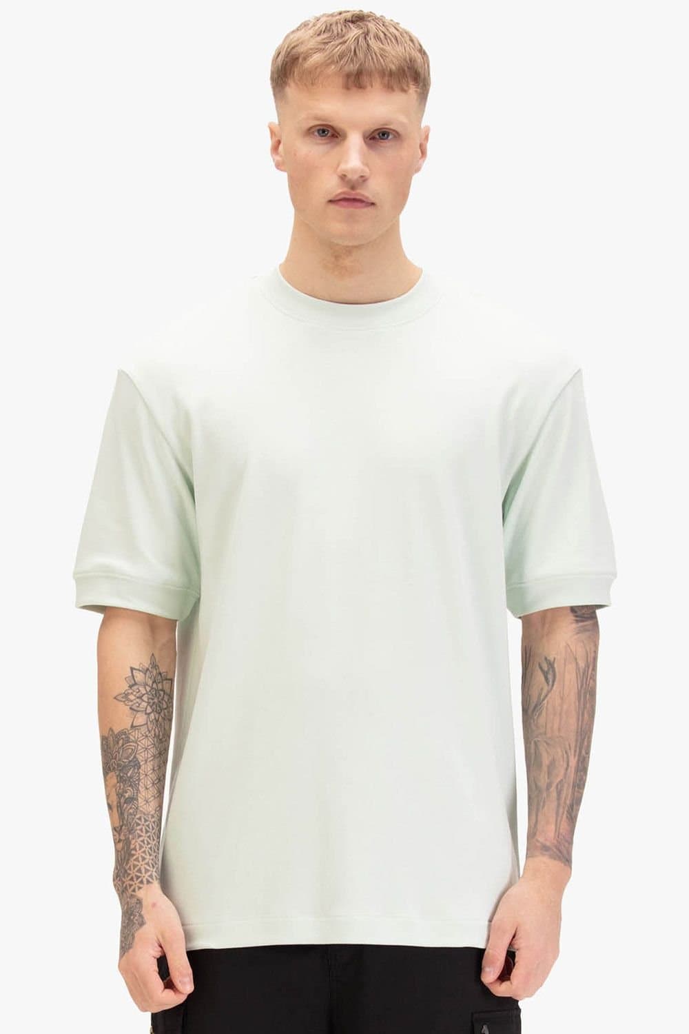 Luke 1977 Luke 1977 Men's Burly Oversized T-shirt in Light Green