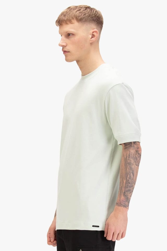 Luke 1977 Luke 1977 Men's Burly Oversized T-shirt in Light Green - 3