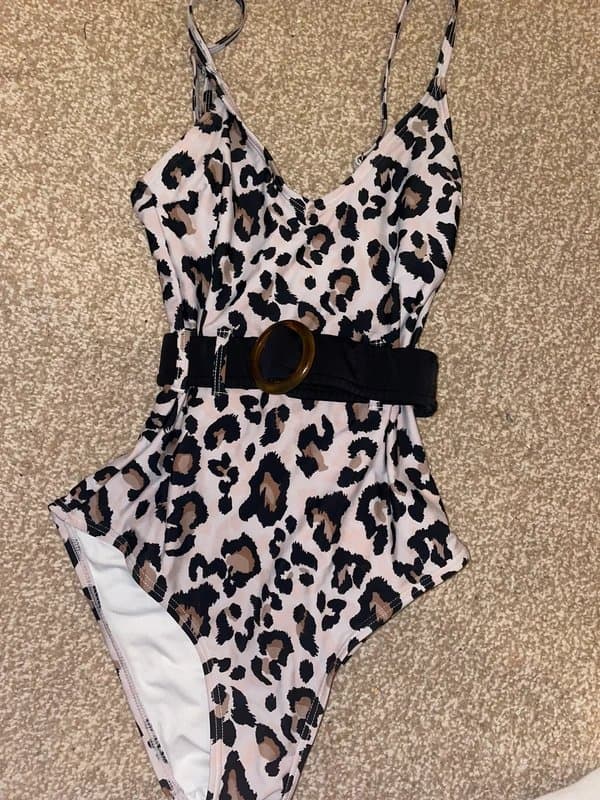 New Look New look leopard swimsuit