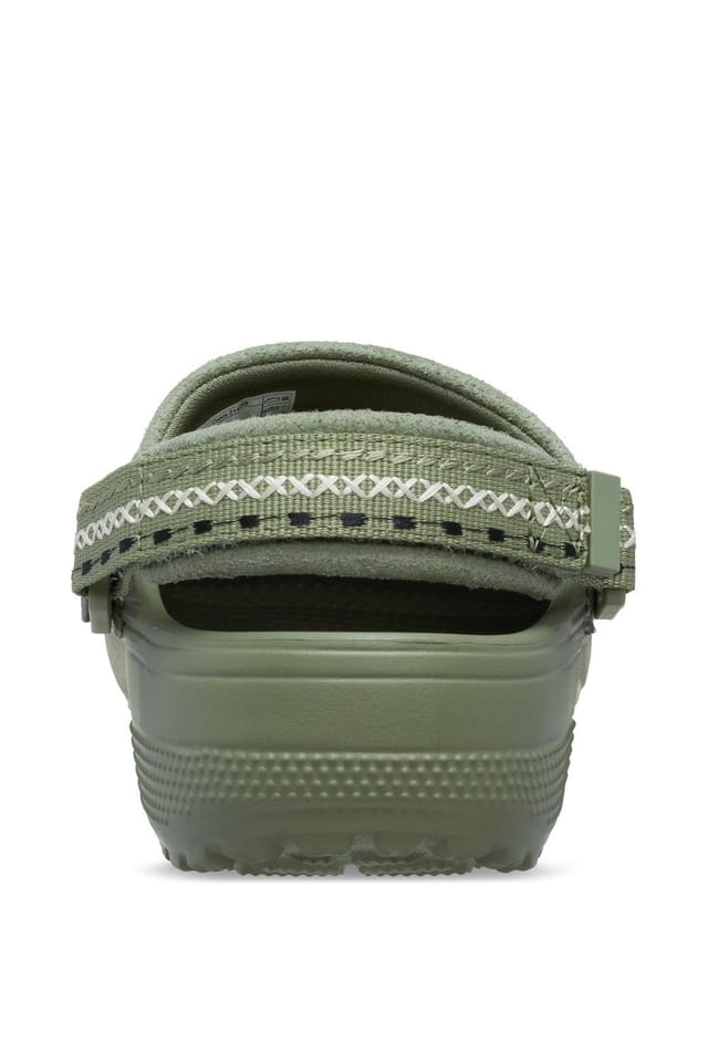 Crocs Crocs Women's Classic Crafted Stitch Clog in Green - 2