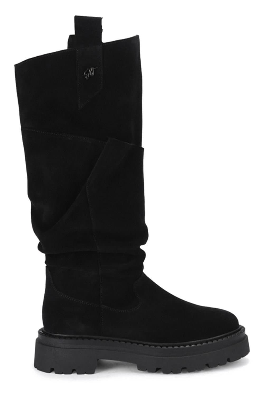 Steve Madden STEVE MADDEN Women's 'Kiona 015' Suede Boots in Black