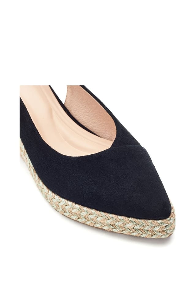 Moda In Pelle Moda In Pelle Women's 'Kassani' Suede Court Shoes in Black - 2
