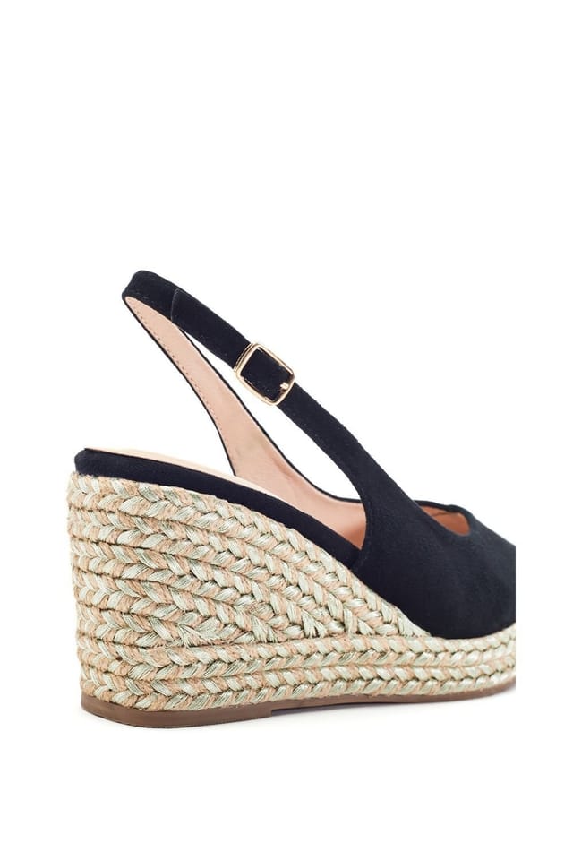 Moda In Pelle Moda In Pelle Women's 'Kassani' Suede Court Shoes in Black - 3
