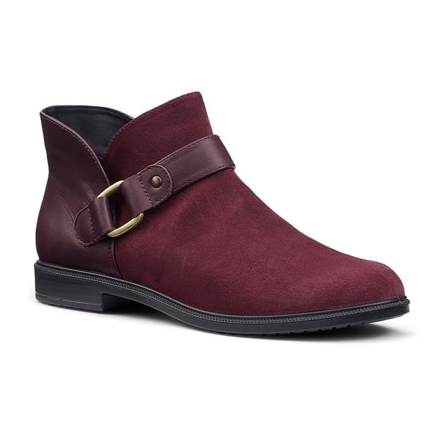 Hotter Hotter Women's 'Linton' Ankle Boots in Maroon - 2