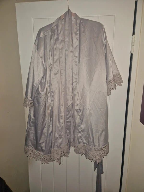 Silk Silk bridesmaid robes x3