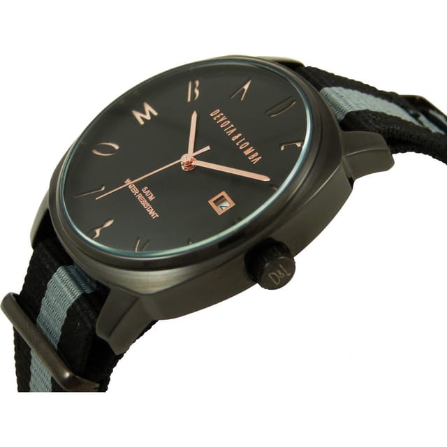 Devota & Lomba Devota & Lomba Men's DL008MSPBKGR-04BLACK 42mm Quartz Watch - 2
