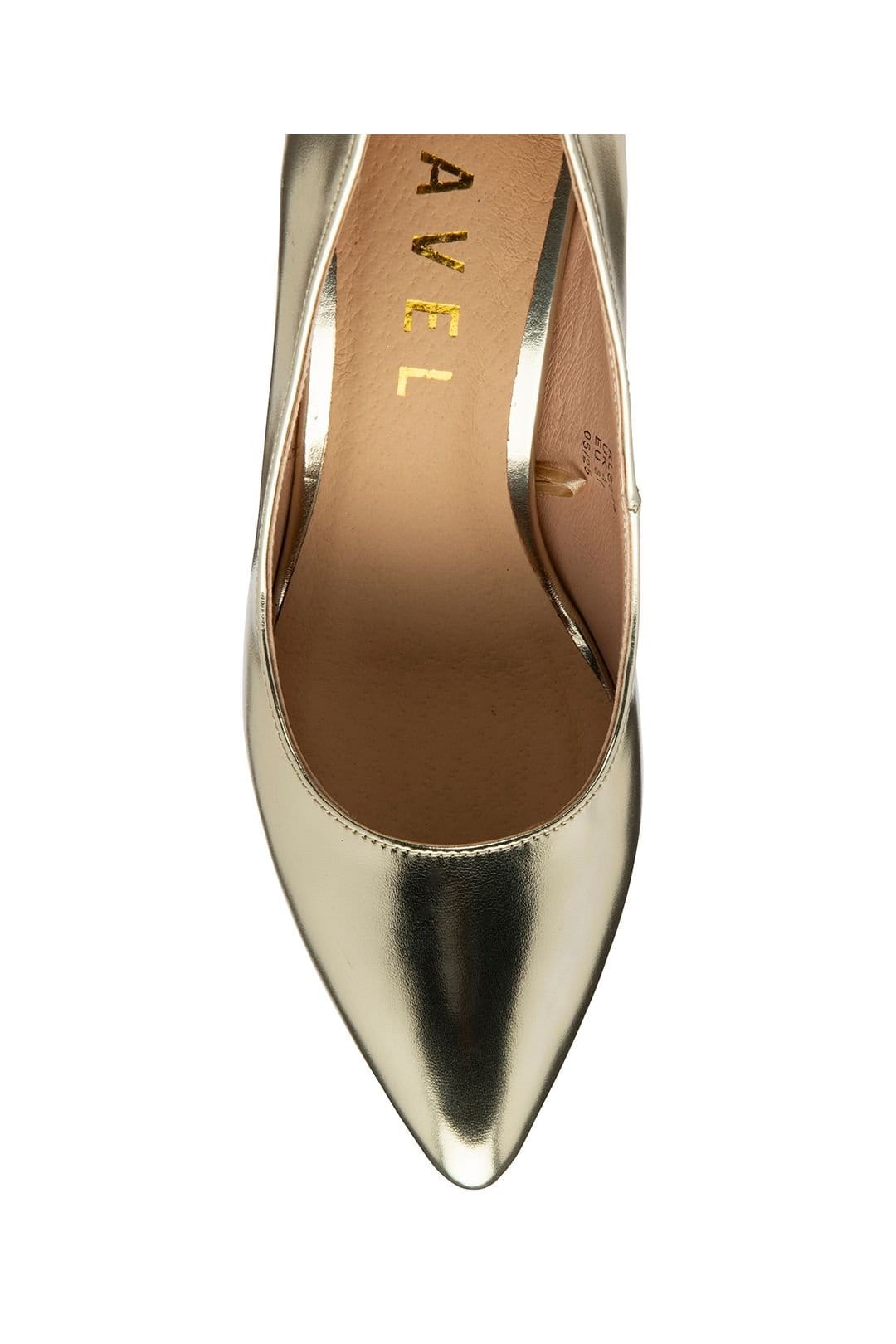 Ravel Ravel Women's 'Edson' Stiletto-Heel Court Shoes in Gold - 4