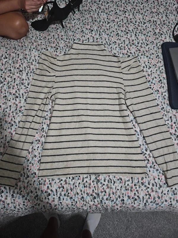 Papaya Size 14 striped jumper