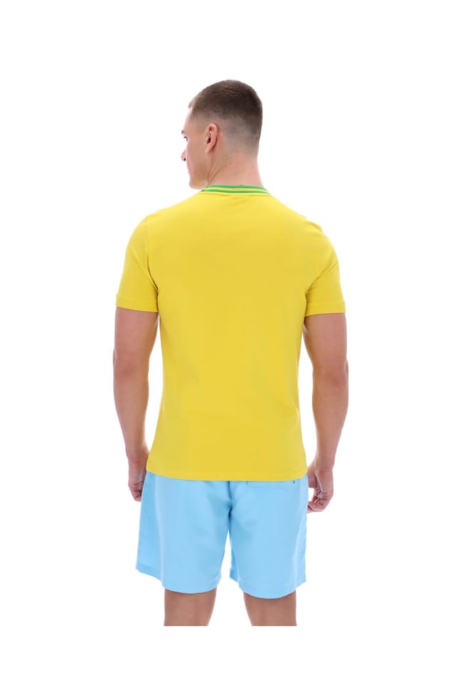 Sergio Tacchini Sergio Tacchini Men's Rainer FC T-Shirt Yellow - 2