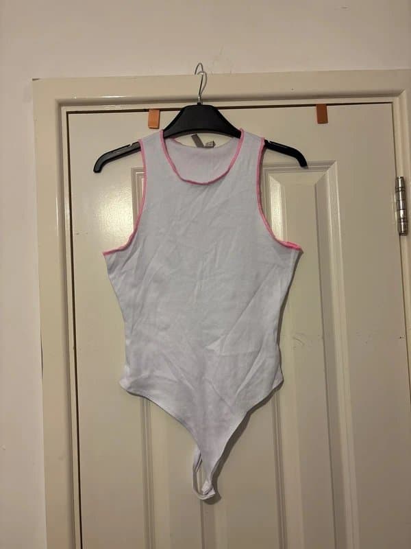 ASOS Women’s white bodysuit size 10