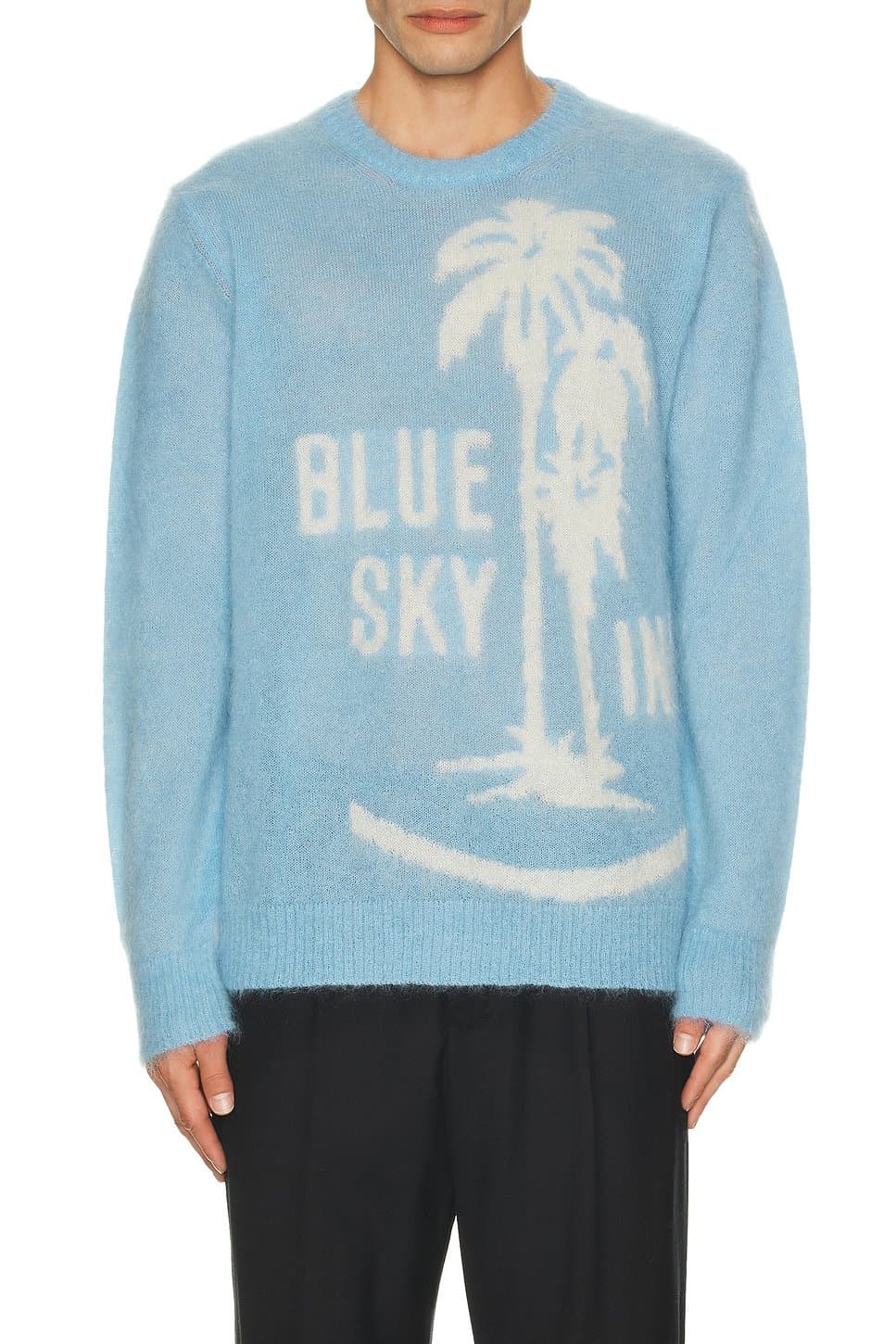 revolve Mohair Sweater With Palms