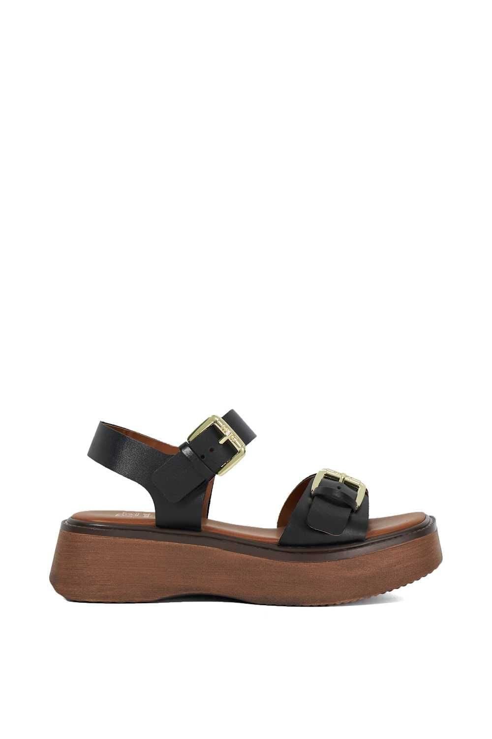 Dune London Dune London Women's 'Luno' Leather Sandals in Black