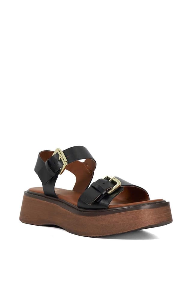 Dune London Dune London Women's 'Luno' Leather Sandals in Black - 2