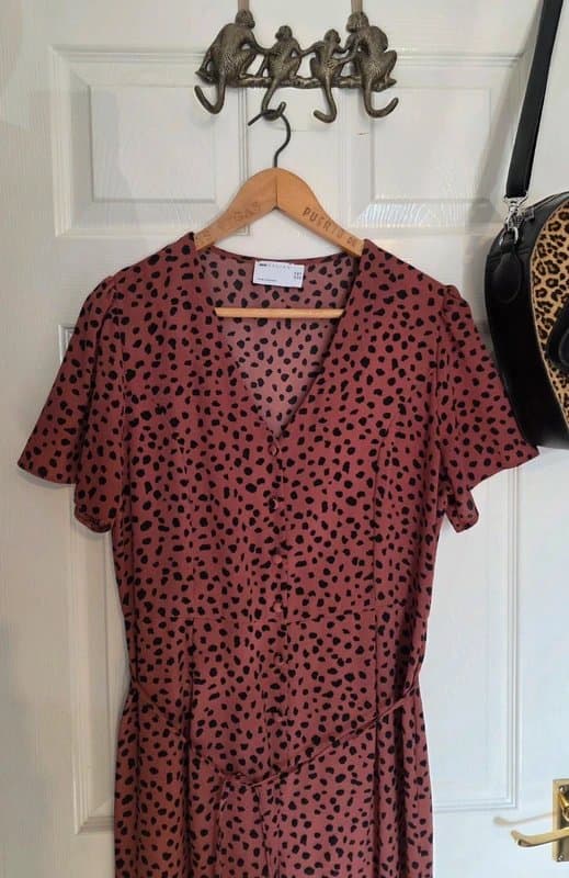 ASOS Design ASOS Design Animal Print Tea Jumpsuit