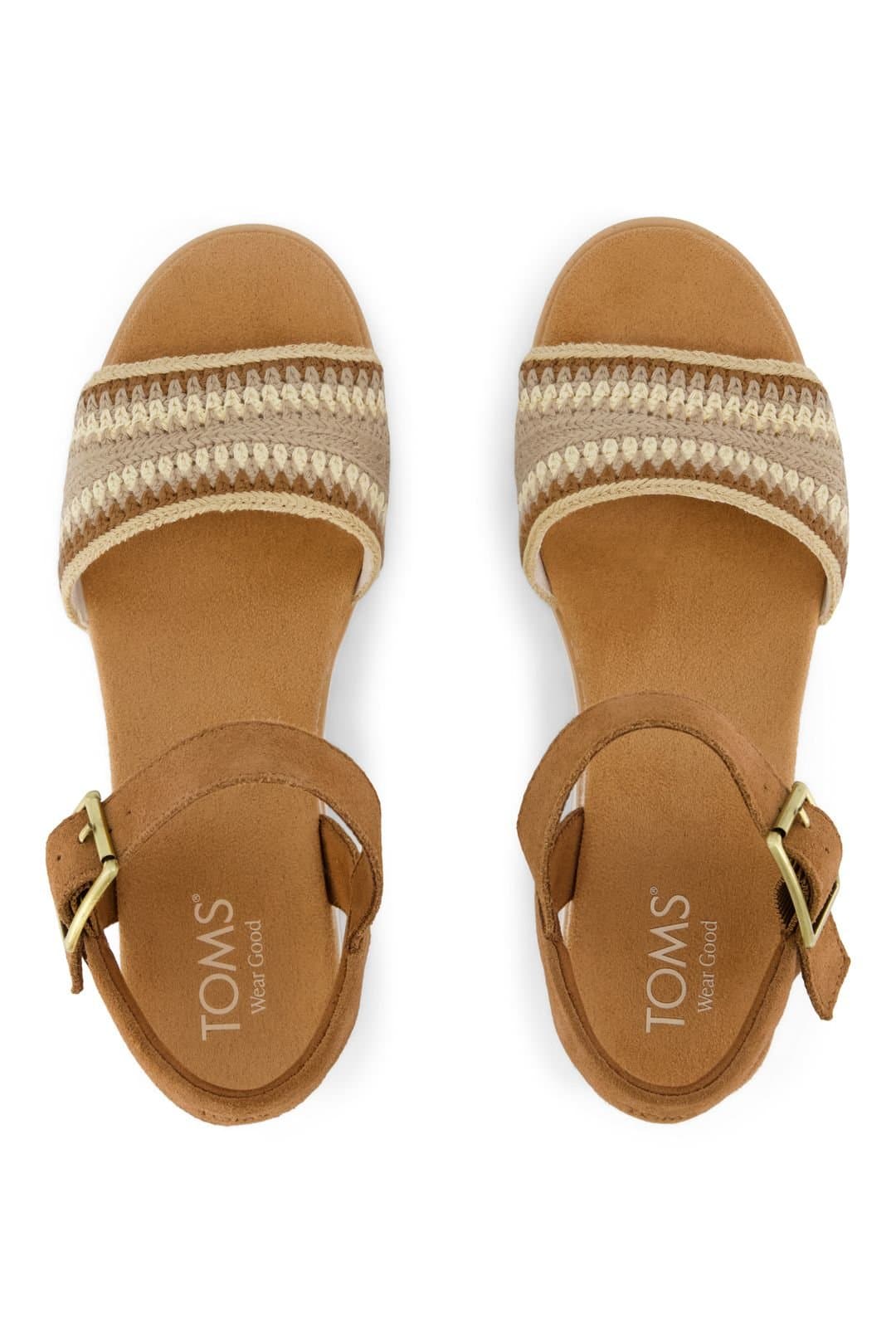 TOMS Toms Women's Diana Sandal Dark Beige