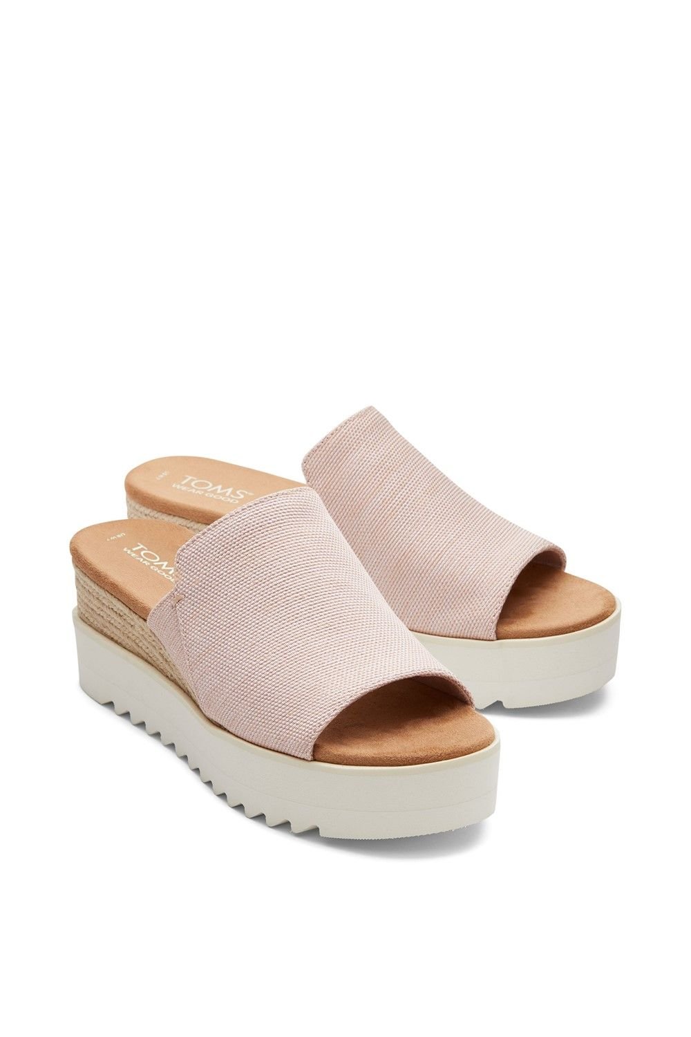 TOMS TOMS Women's Diana Mule in Pale Pink - 2