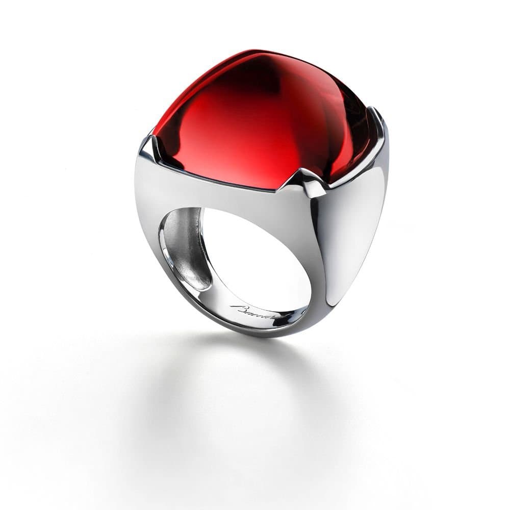 baccarat baccarat Women's Scarlet Edge Ring 2803003 in Red