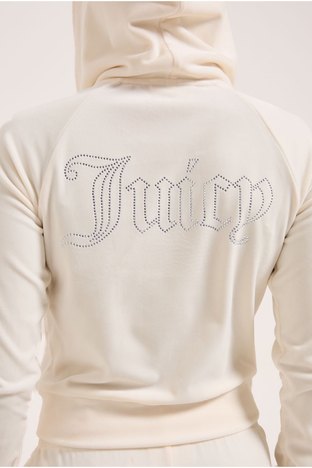 Juicy Couture Juicy Couture Women's Madison Col Out Hoodie Off-White - 4