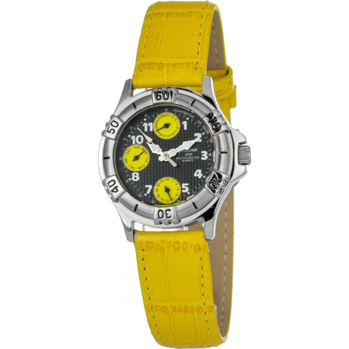 Justina Justina Women's 32552Y 30mm Quartz Watch in Yellow - 1