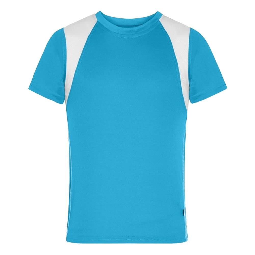 James and Nicholson James and Nicholson Men's Running T-Shirt in Turquoise