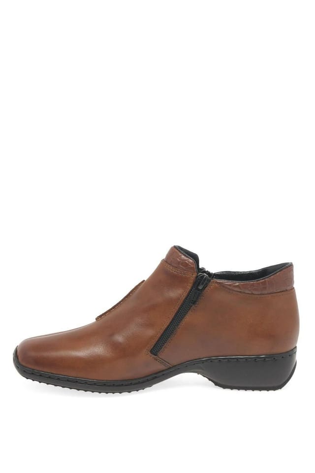 Rieker Rieker Women's 'Drizzle' Casual Ankle Boots in Brown - 2