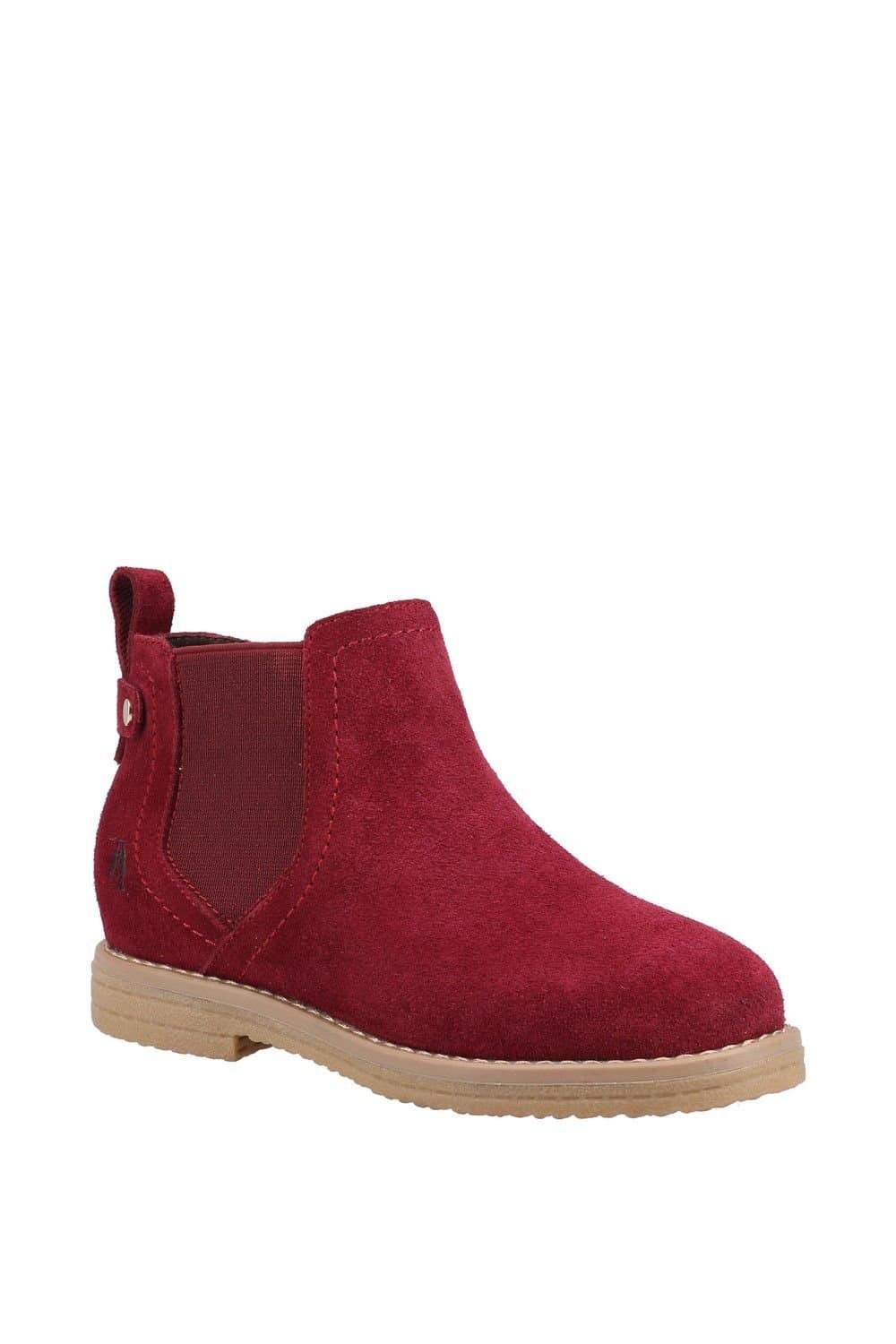 Hush Puppies Hush Puppies Women's 'Mini Maddy' Suede Boot in Red