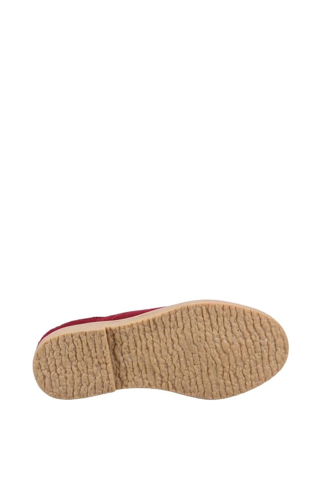 Hush Puppies Hush Puppies Women's 'Mini Maddy' Suede Boot in Red - 3
