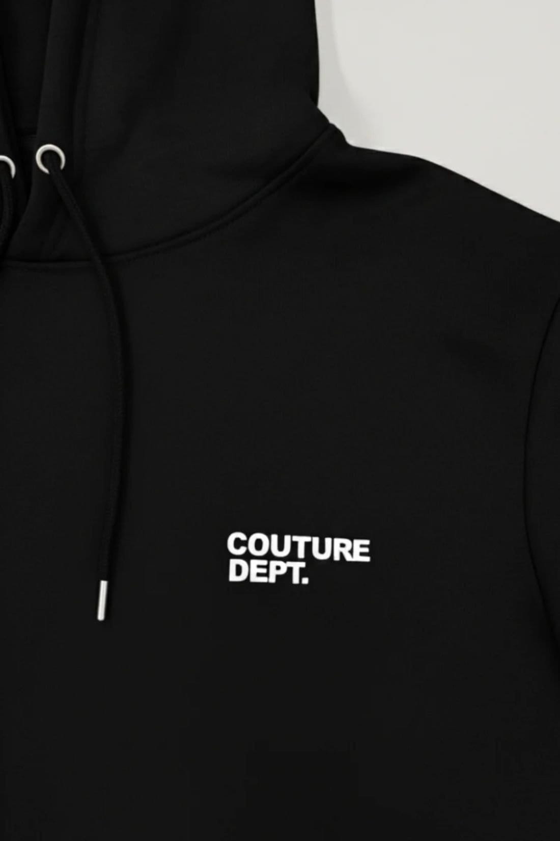 BCouture BCouture Men's Pullover Hoodie & Joggers Tracksuit Set in Black - 4