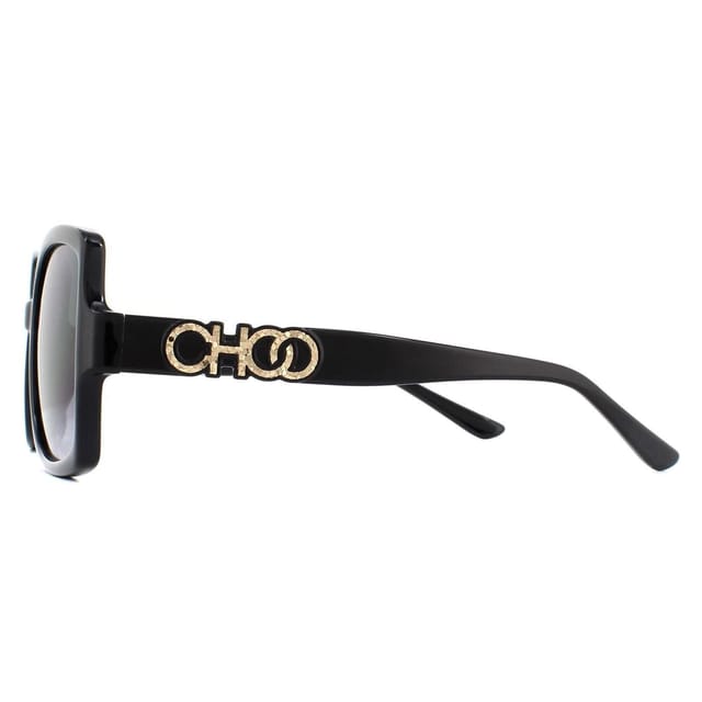 Jimmy Choo Jimmy Choo Women's Square Black Dark Grey Gradient SAMMI/G/S Sunglasses - 3