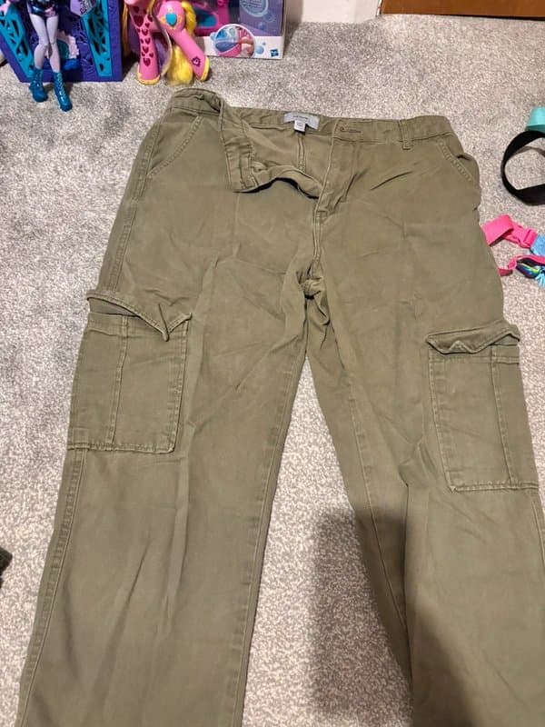 New Look green cargo pants