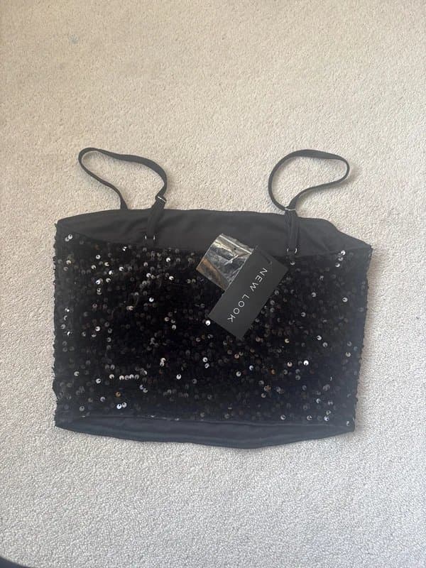 New Look Sequin top