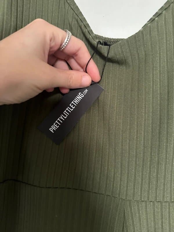 PrettyLittleThing Prettylittle thing body suit green