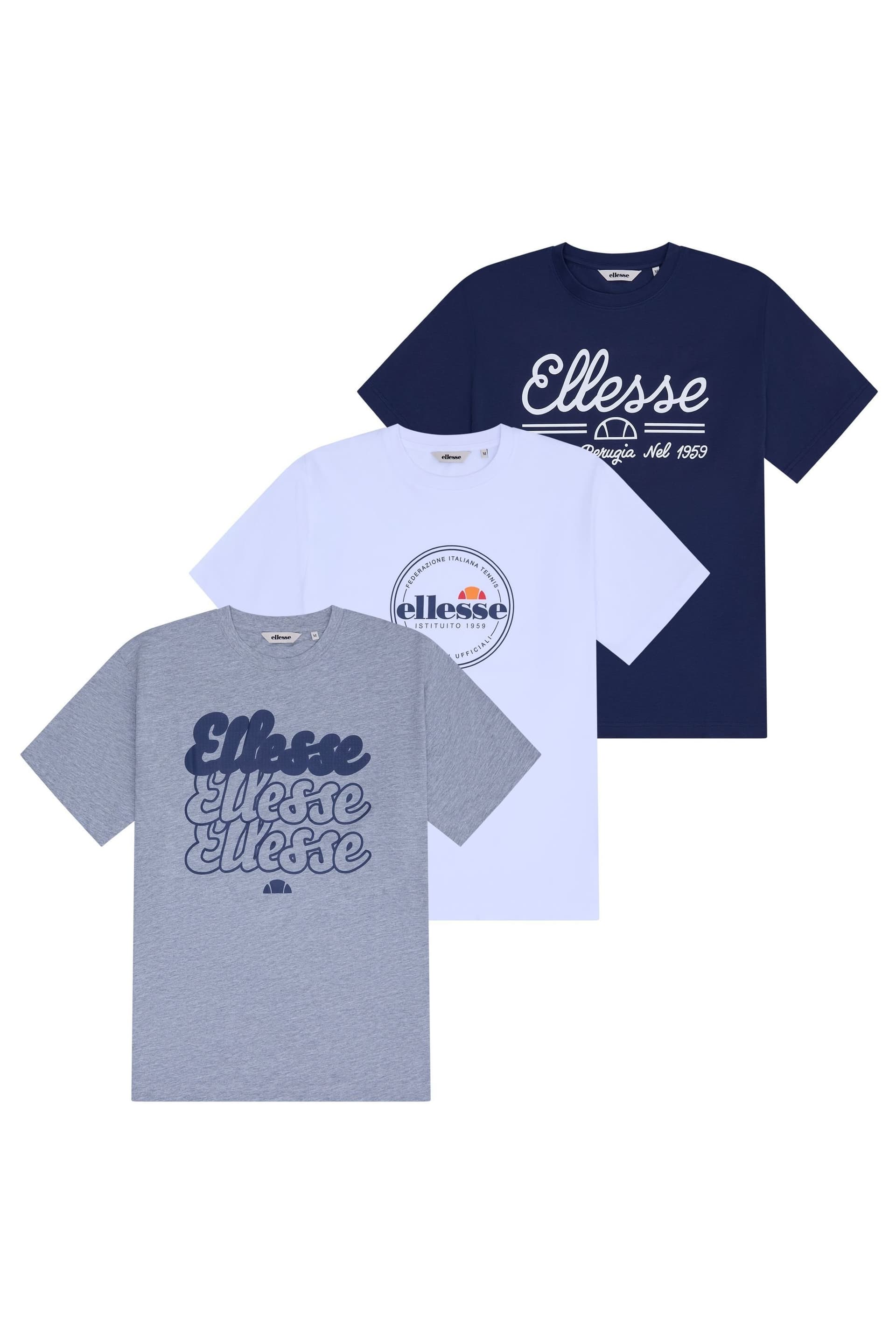 Ellesse Ellesse Men's Arillo Tee (3 pack)