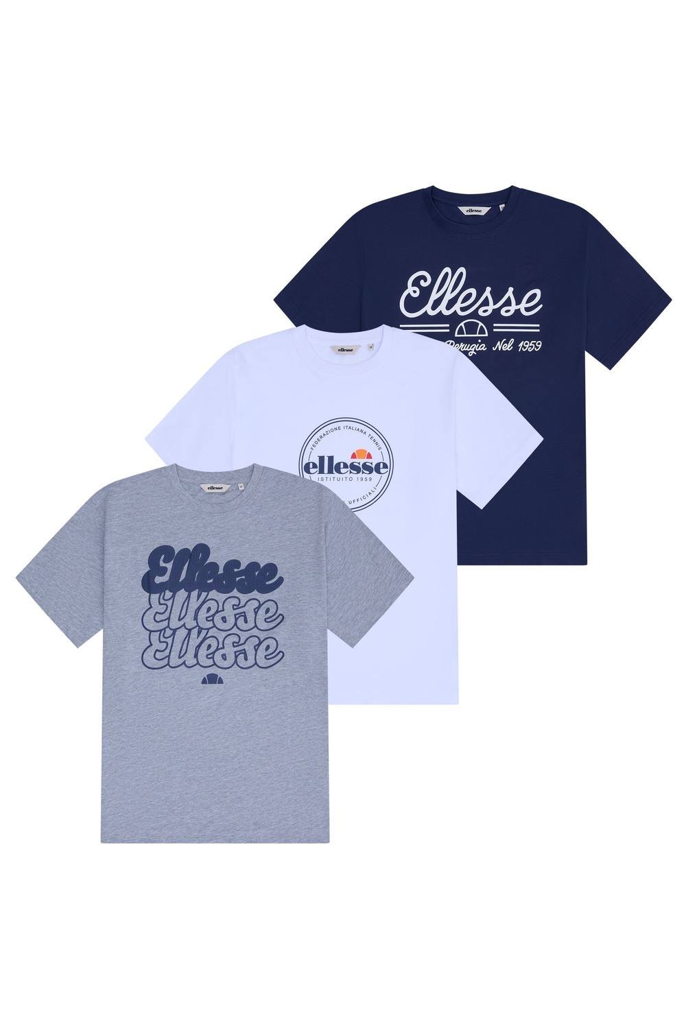 Ellesse Ellesse Men's Arillo Tee (3 pack) - 3