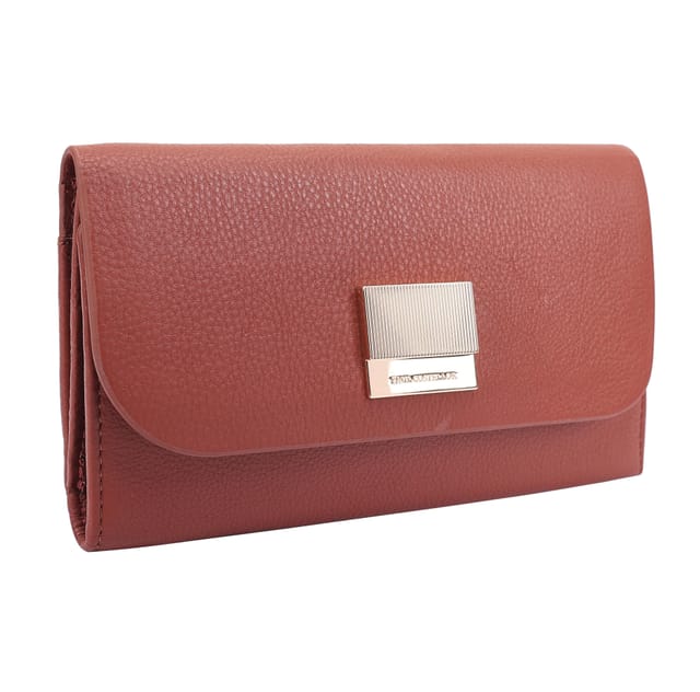 Paul Costelloe Paul Costelloe Women's Mendi Purse in Terracotta - 2