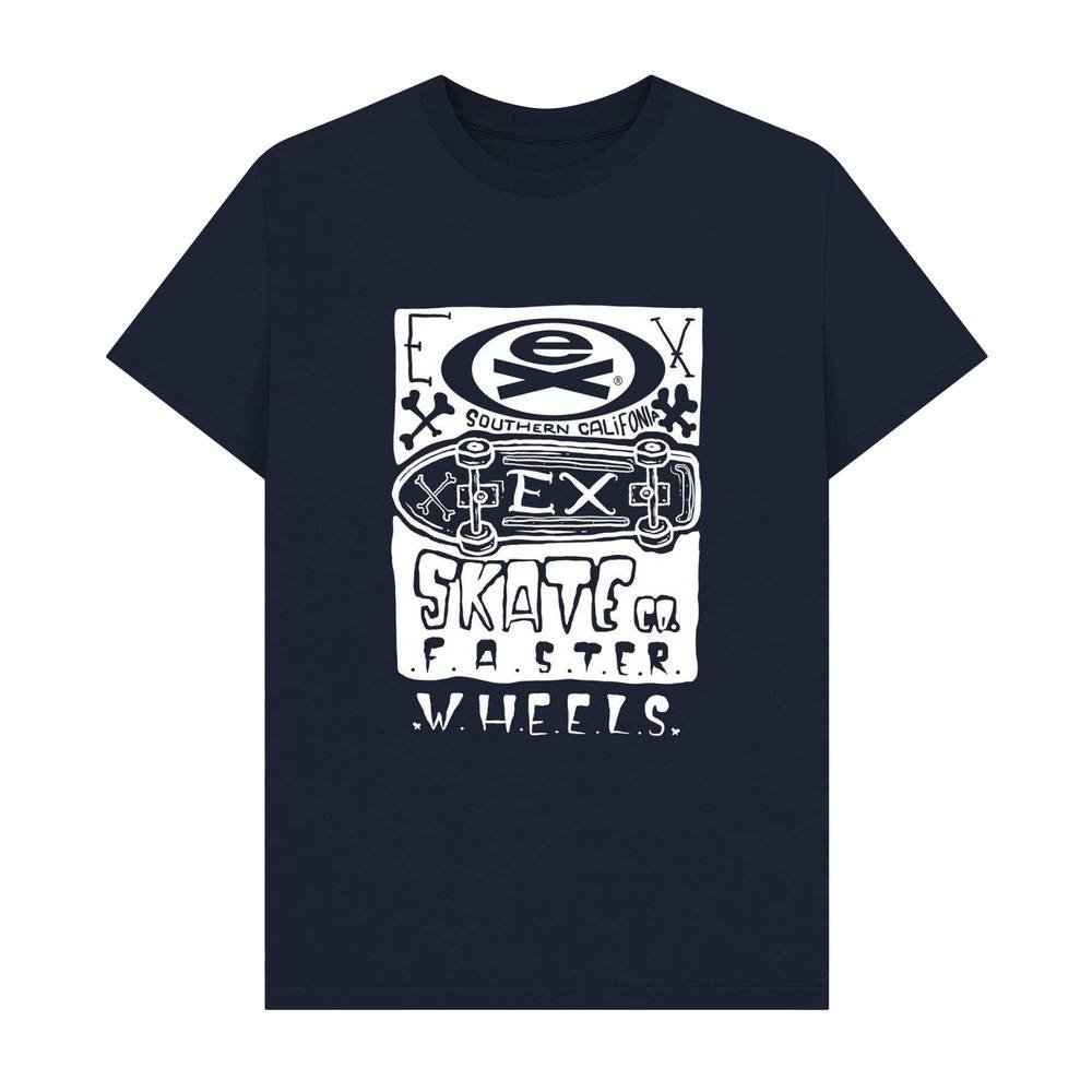 Extreme Extreme Men's Southern California T-Shirt in Navy - 3