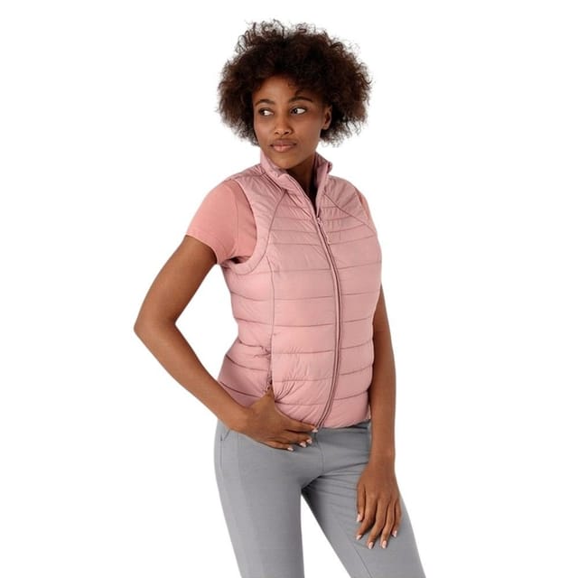 4F 4F Women's H4Z21 KUDP001 Body Warmer in Pink - 3