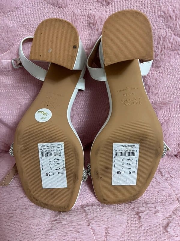 New Look New Look White Sandal - 1