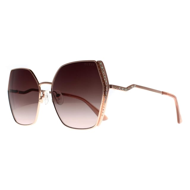Guess Guess Women's Butterfly Shiny Rose Gold Brown Gradient GU7843 - 2