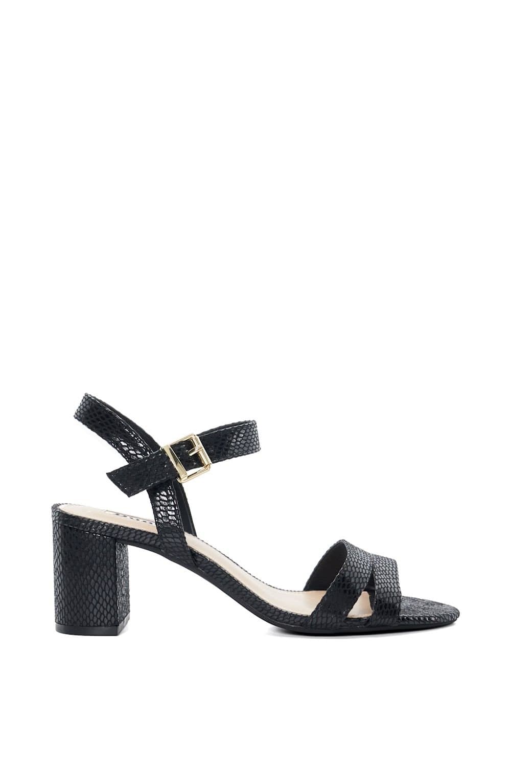Dune London Dune London Women's Wide Fit 'Merisa' Sandals in Metallics