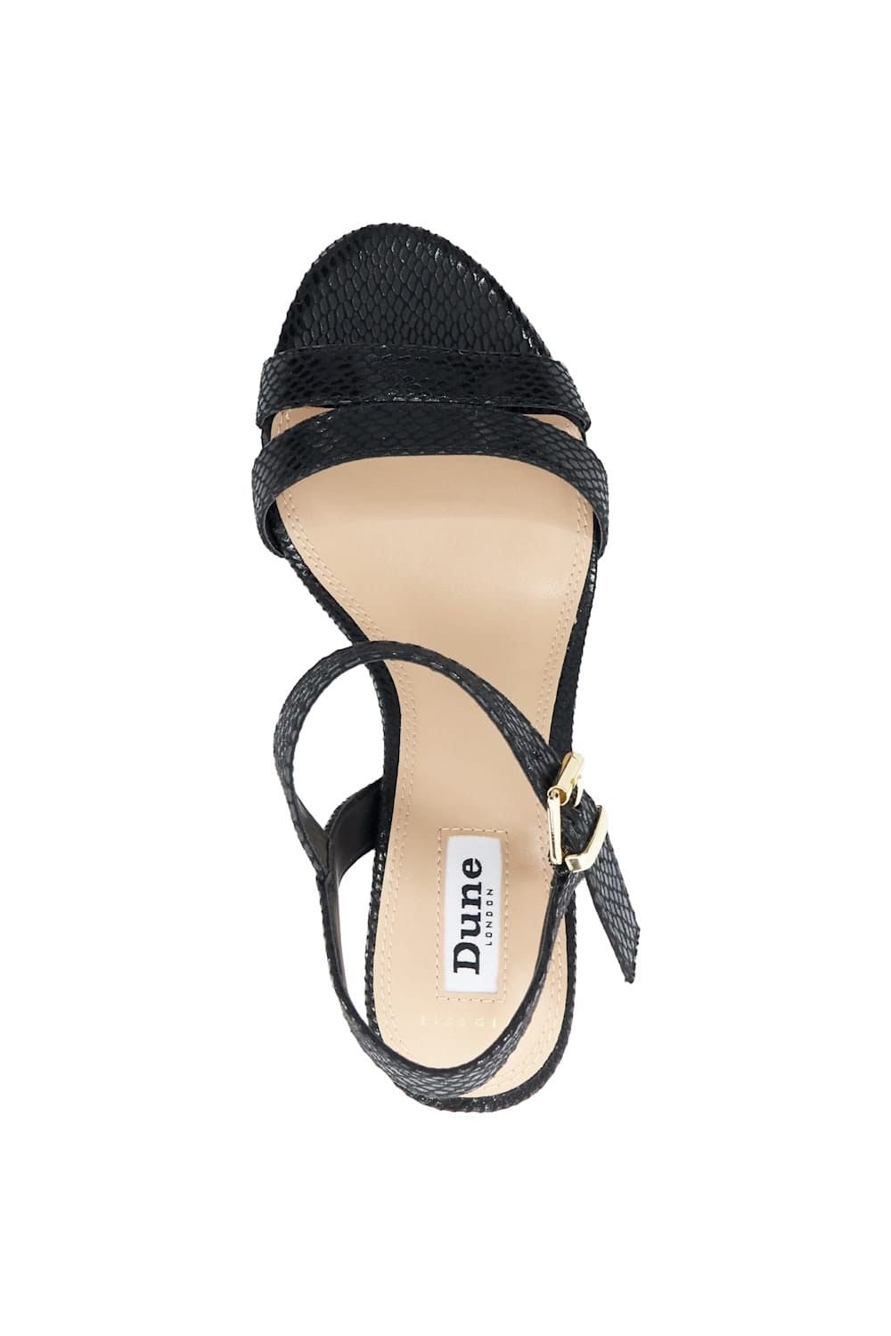 Dune London Dune London Women's Wide Fit 'Merisa' Sandals in Metallics - 4