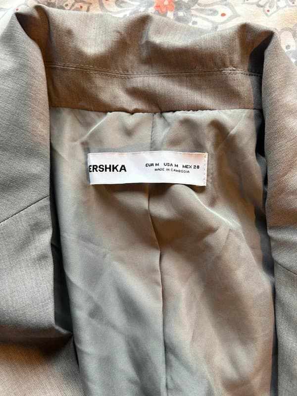 Bershka Grey blazer