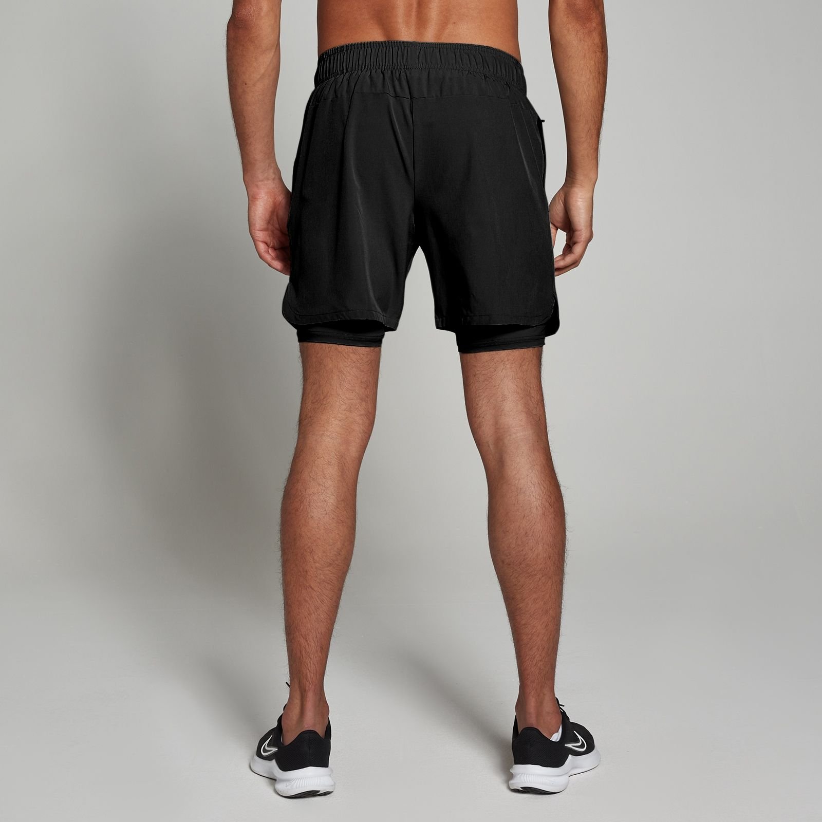 MyProtein Myprotein Men's 2-in-1 Training Shorts in Black - 2