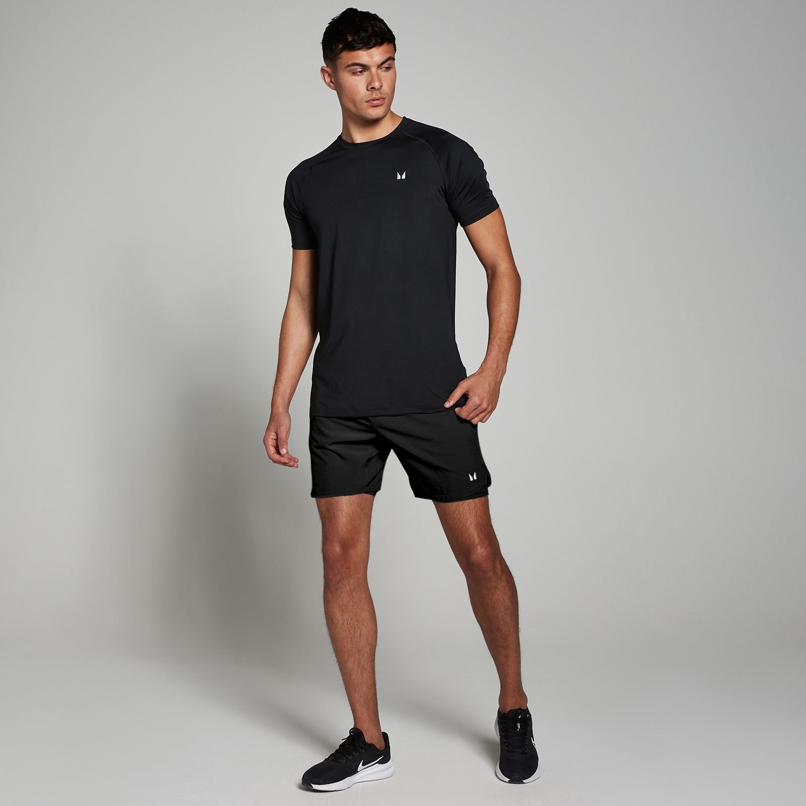 MyProtein Myprotein Men's 2-in-1 Training Shorts in Black - 3