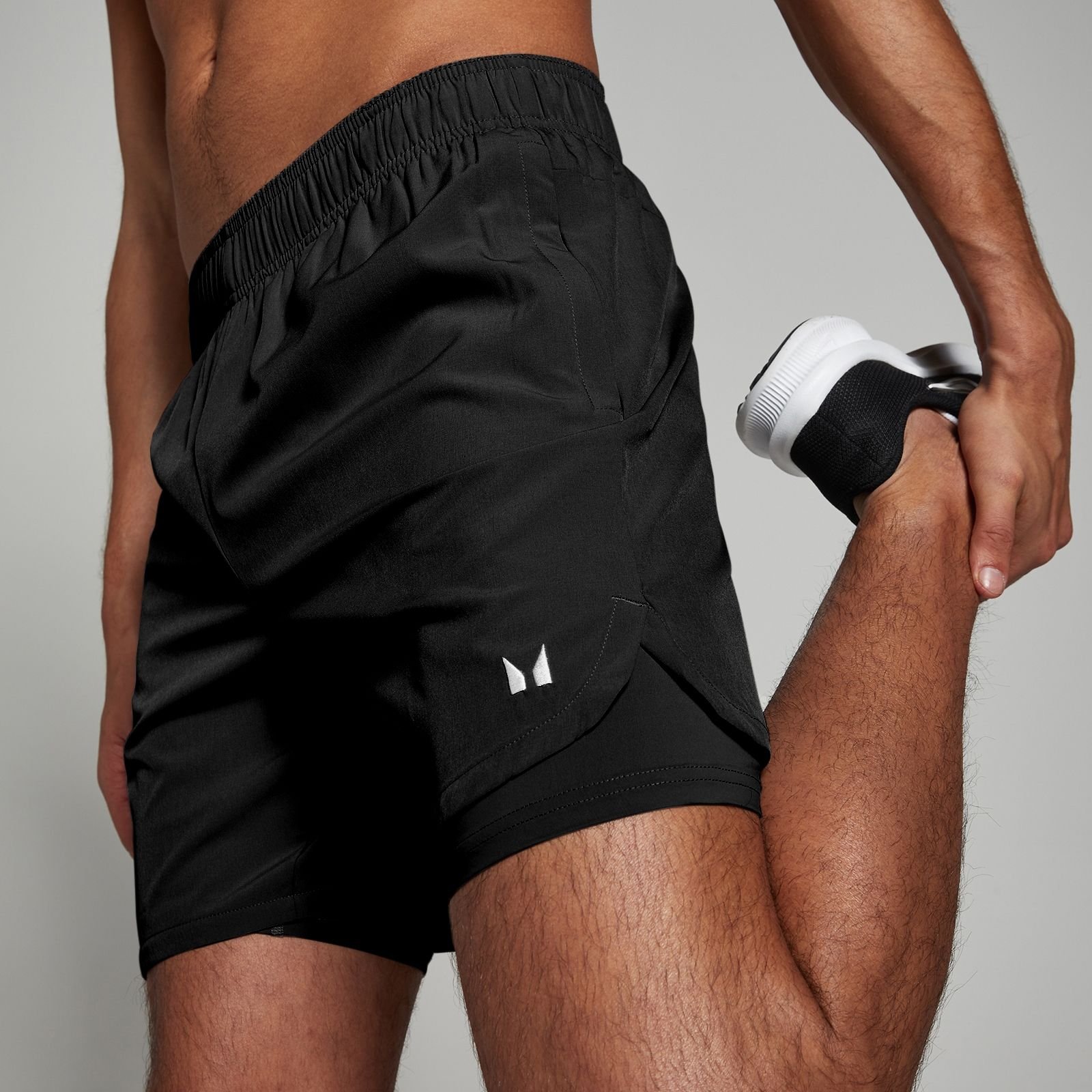 MyProtein Myprotein Men's 2-in-1 Training Shorts in Black - 4