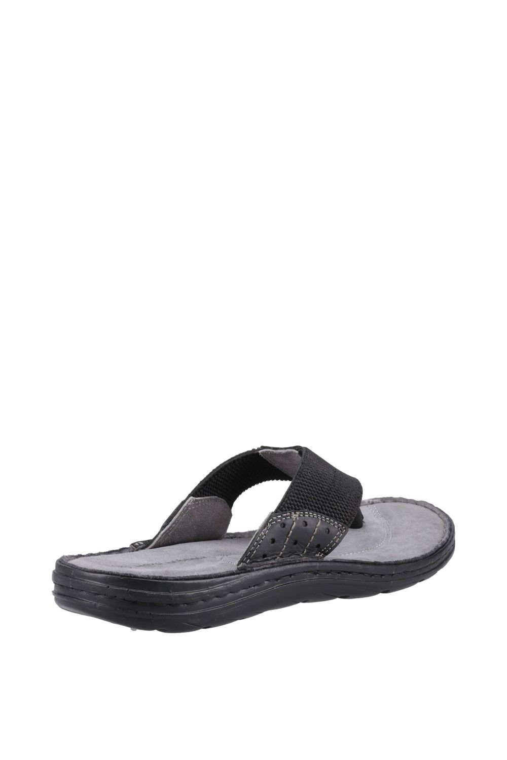 Hush Puppies Hush Puppies Men's 'Alan' Toepost Sandal in Black - 2